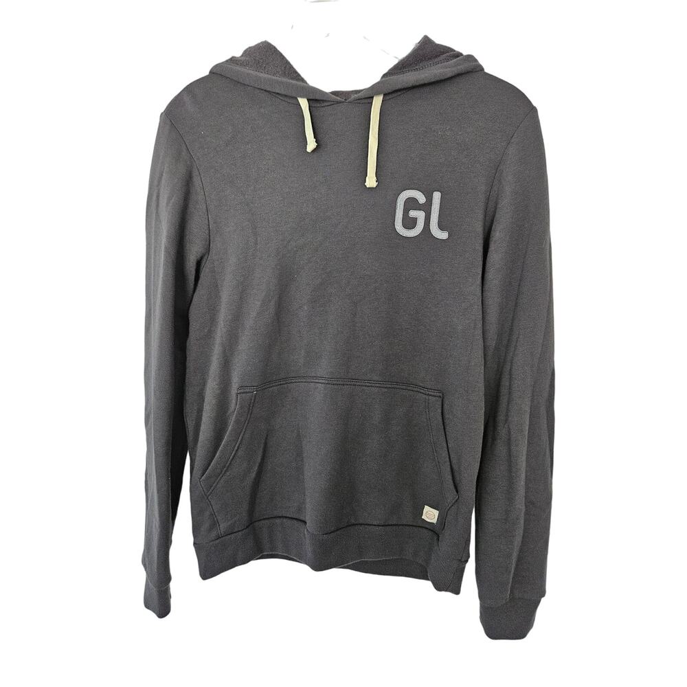 Marine Layer Sunset Pullover Hoodie Sz XS Asphalt Grey Fleece Sweatshirt